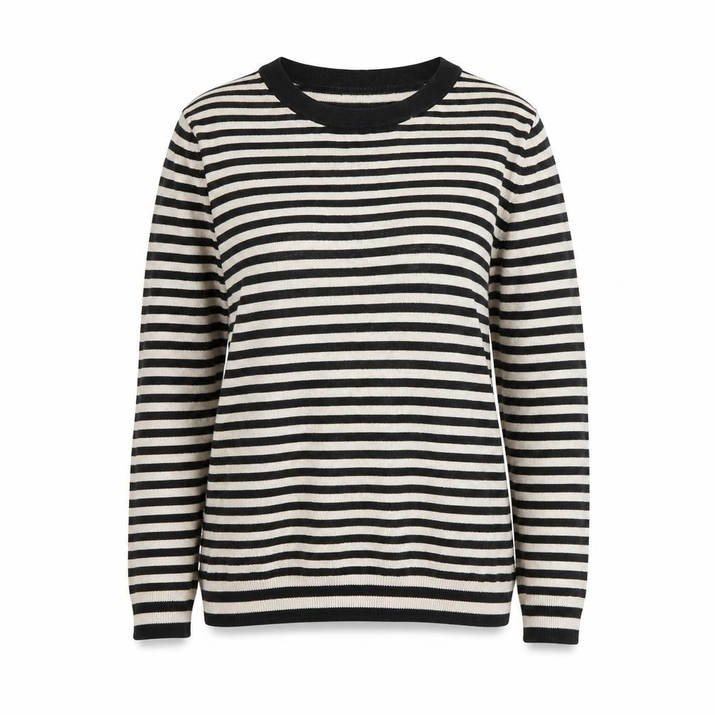 Front view of Gap Women's Black Striped jumper M