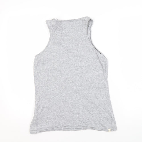 Puma Women's Grey Tank Top Size 10 Activewear