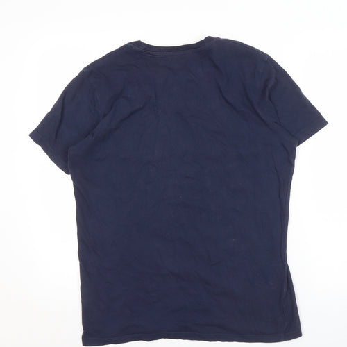 Lee Men's Blue S Regular Fit T-Shirt