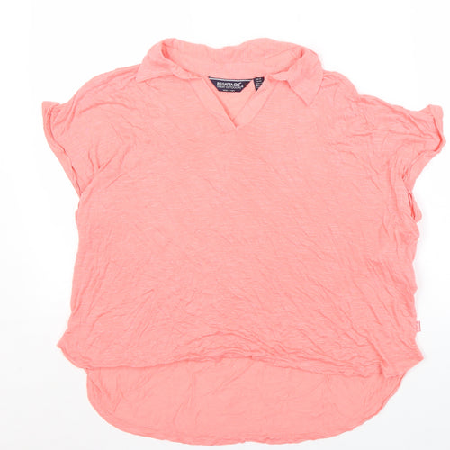 Regatta Women’s Pink Viscose T-Shirt Size 14