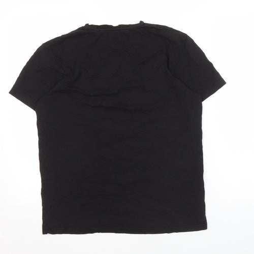 Pink Soda Sport Women's Black T-Shirt Size 8