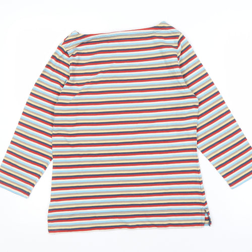 Tulchan Women's Multicoloured Striped T-Shirt