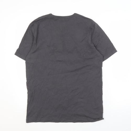 BOSS Men's Black Crew Neck T-Shirt L