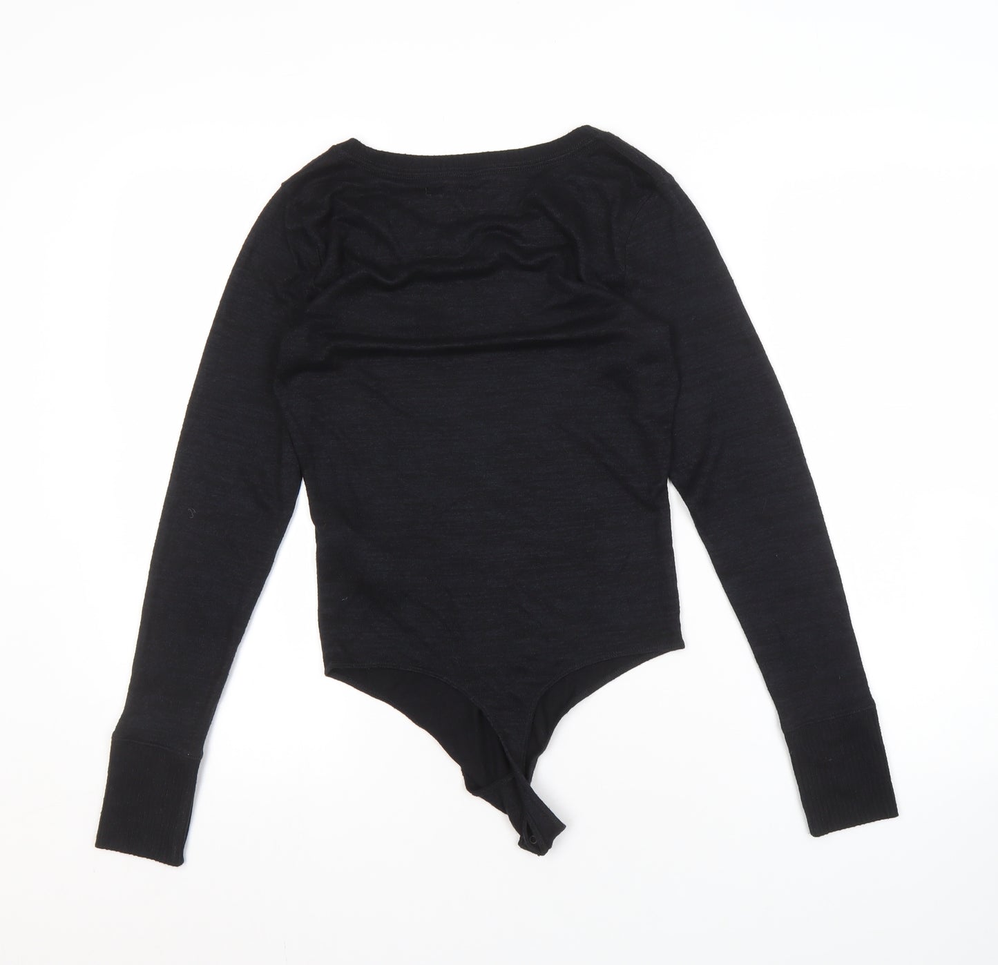 Abercrombie & Fitch Women's Black Long Sleeve Top M