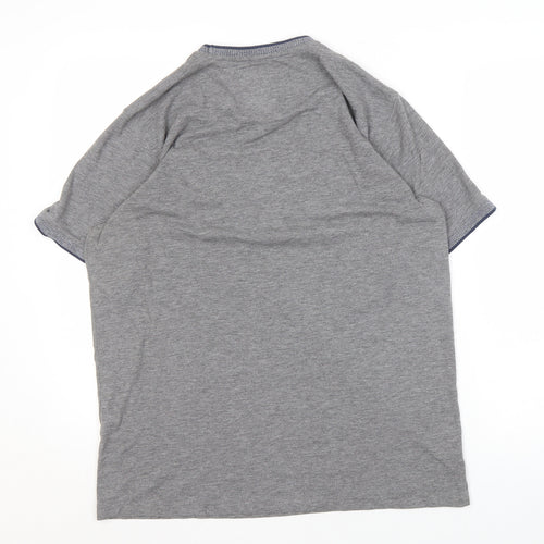 Manchester City F.C. Men's Grey Short Sleeve T-Shirt L