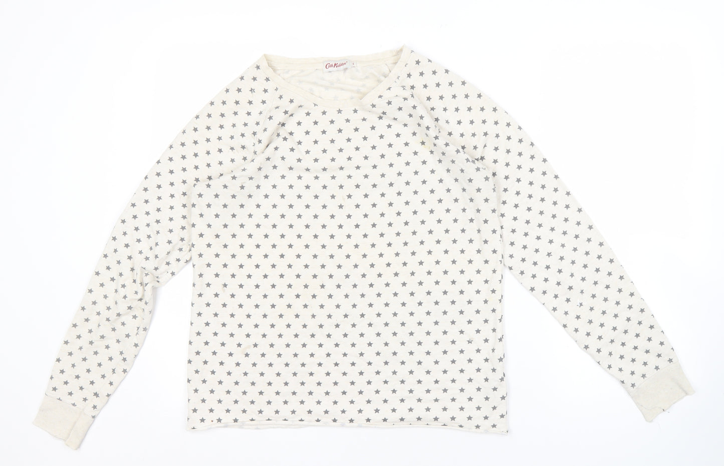Cath Kidston Women's Ivory Star T-Shirt Size S