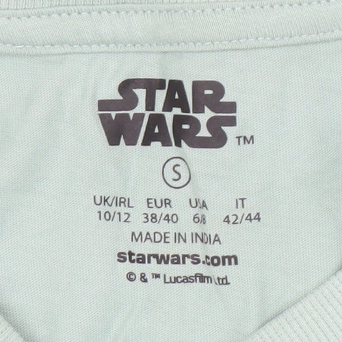 Star Wars Unisex Adults Green T-Shirt, Size S