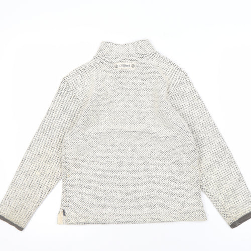 Weird Fish Boys Grey 1/4 Zip Sweatshirt 7-8 Years