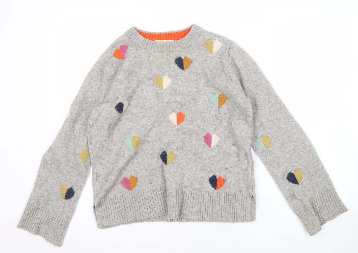 White Stuff Women's Grey Pullover Jumper Size 10