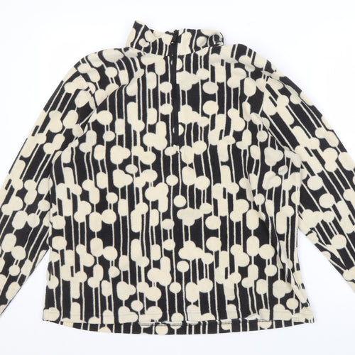 Orla Kiely Women's Multicoloured Geometric Sweatshirt UK 16