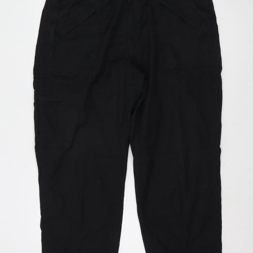 Regatta Men's Black Cargo Trousers XL Polyester Cotton