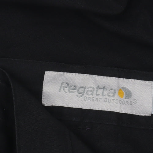 Regatta Men's Black Cargo Trousers XL Polyester Cotton