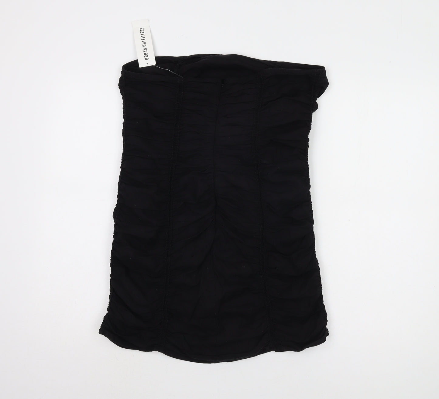 Urban Outfitters Women Black Strapless Dress L