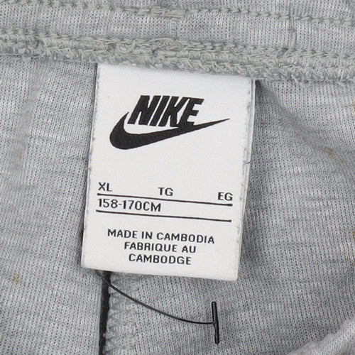 Nike Boys XL Grey Jogger Trousers, School Casual Wear