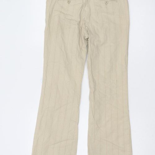 Gap Women's Beige Flared Trousers Size 2