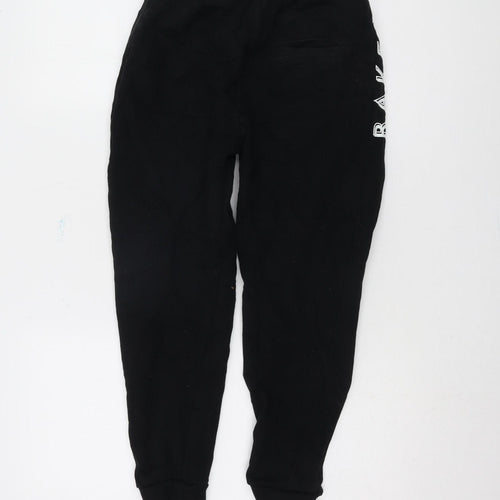 Baker by Ted Baker Boys Black Joggers 12 Years Cotton Casual