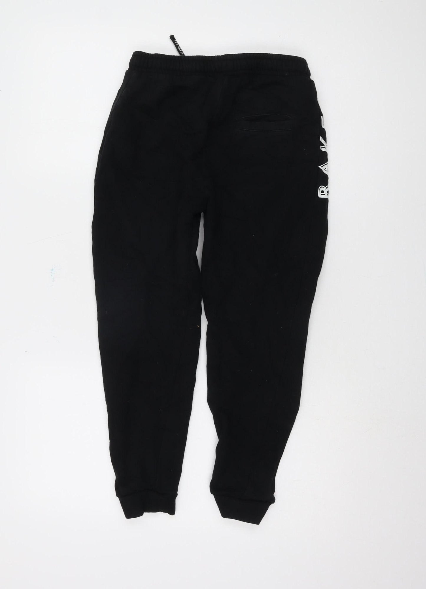 Baker by Ted Baker Boys Black Joggers 12 Years Cotton Casual