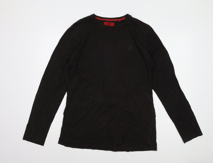 DFND Men's Black Long Sleeve T-Shirt XL