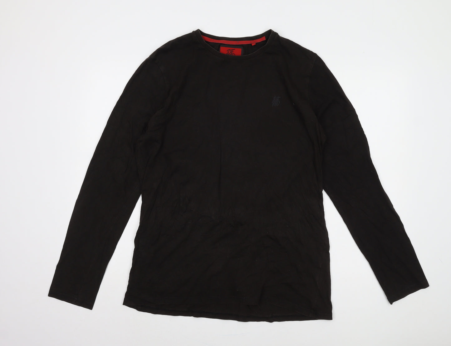 DFND Men's Black Long Sleeve T-Shirt XL