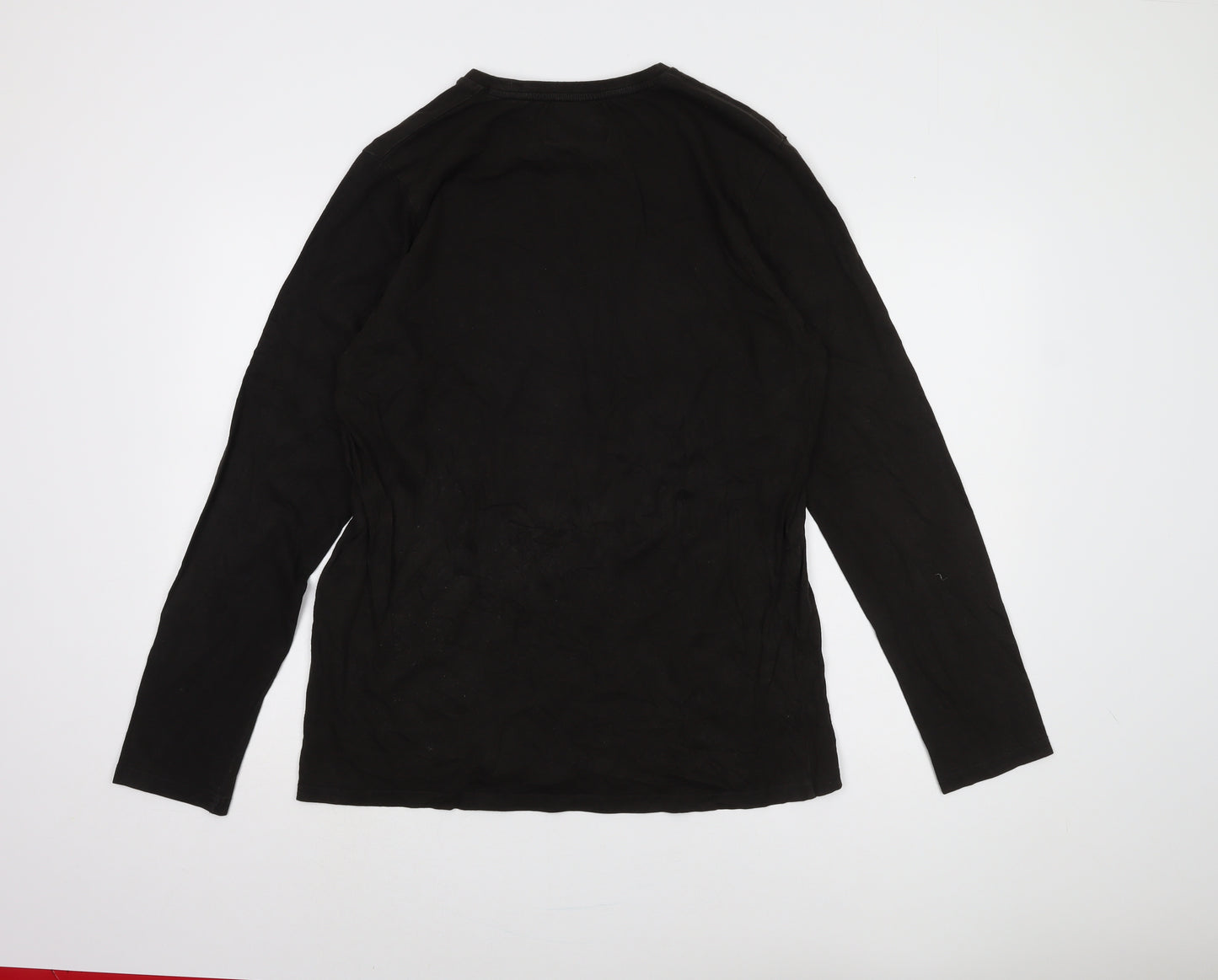 DFND Men's Black Long Sleeve T-Shirt XL