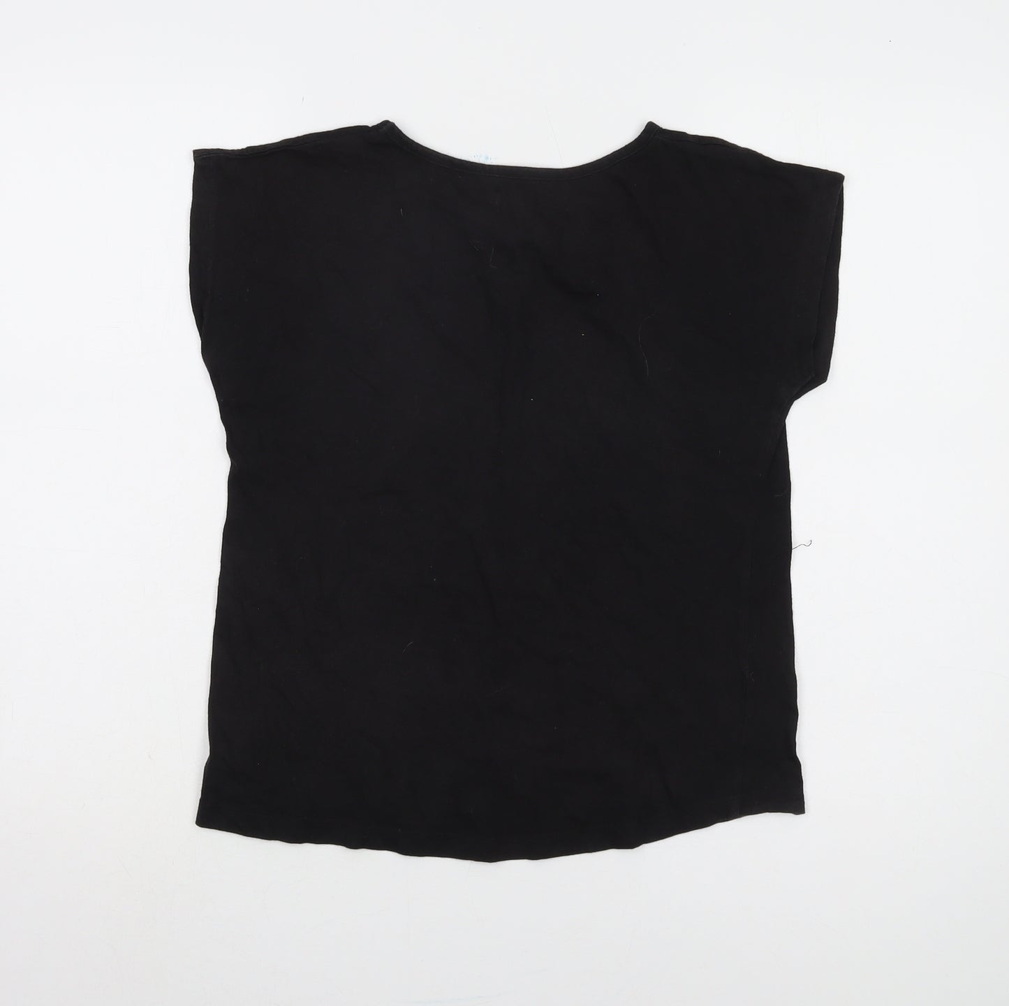 Saltrock Women's Black T-Shirt, Size 8, Casual Style