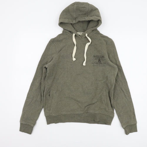 Barbour Women's Green Pullover Hoodie Size 10