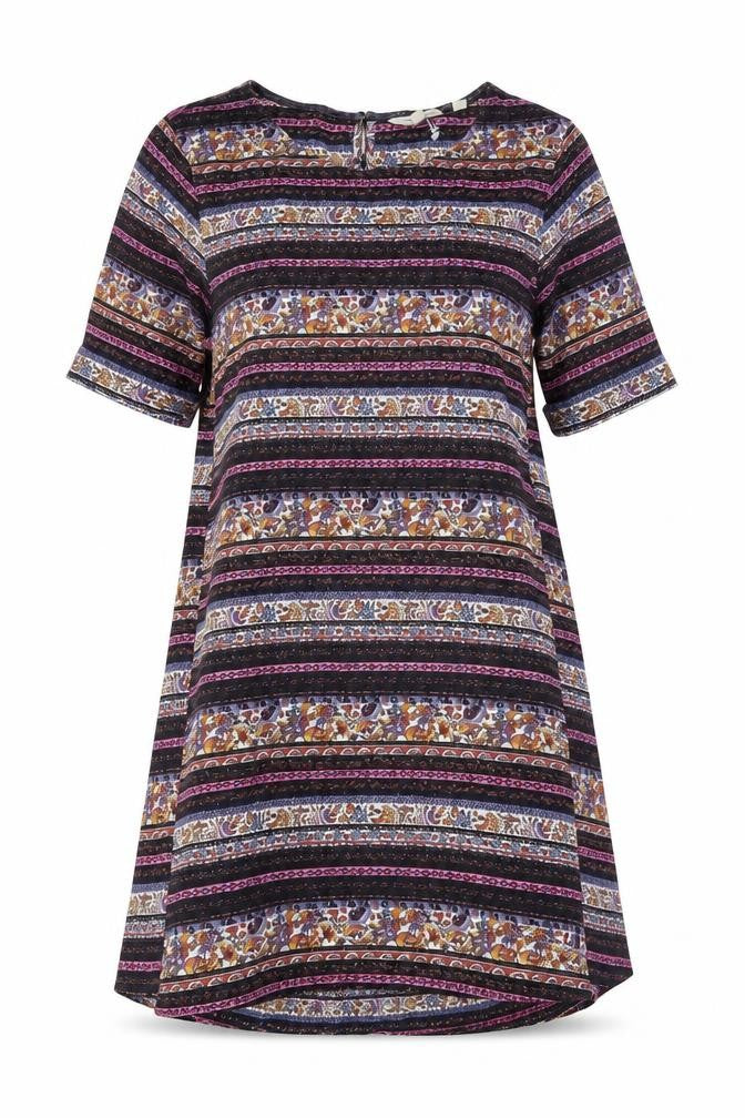 Front view of FatFace Women's Multicoloured Shift Dress, size 8
