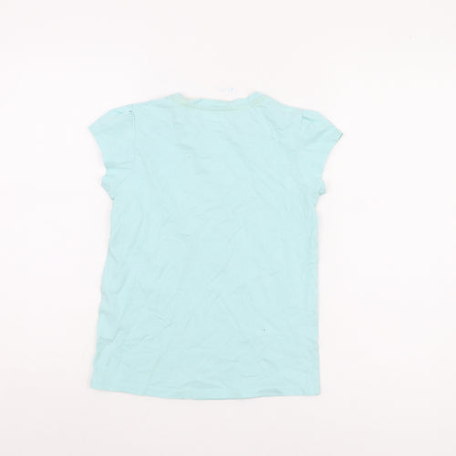 Mountain Warehouse Girls Blue Graphic T-Shirt, 9-10 Years