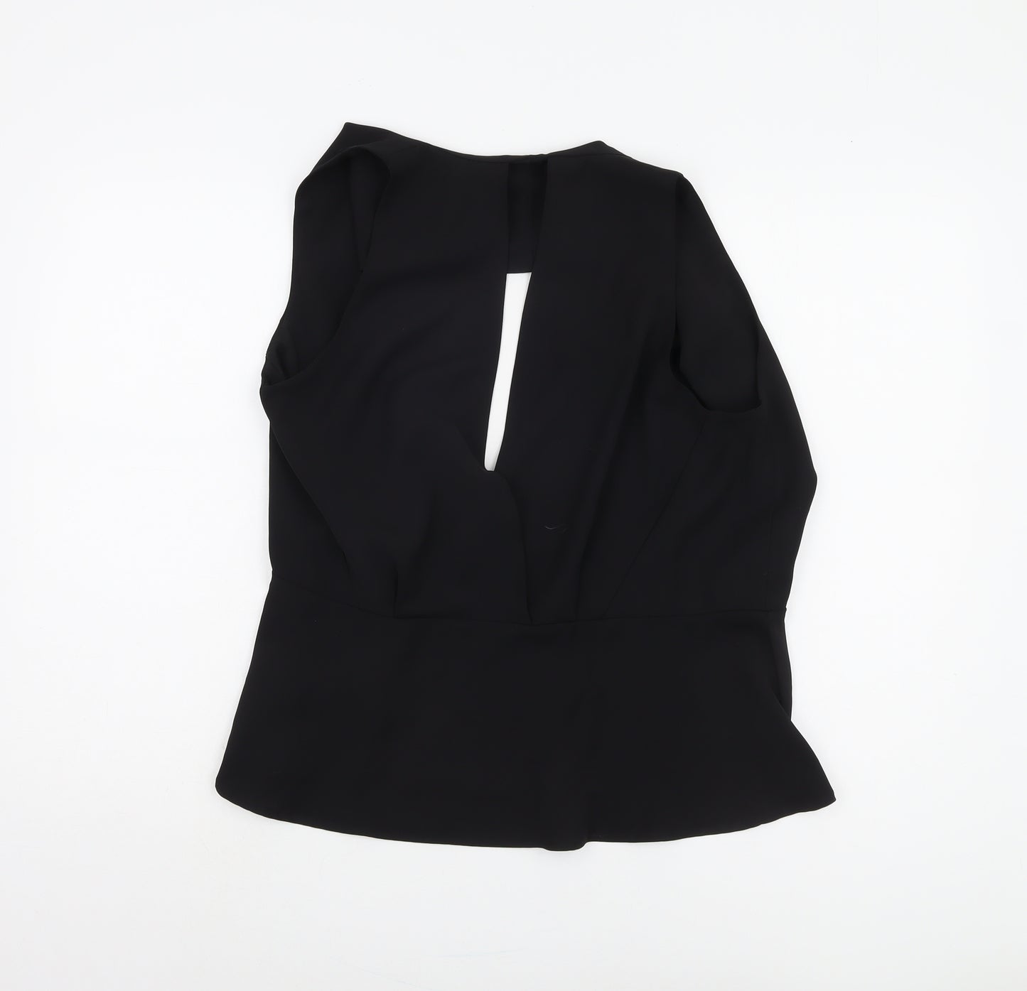 Coast Women's Black Wrap Blouse Size 14