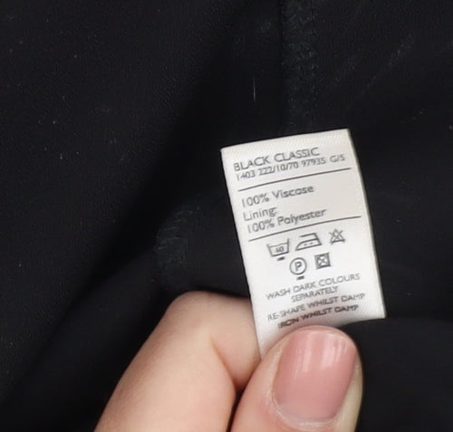 Berketex Women Black Geometric Skirt Size 22