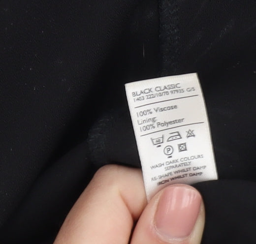 Berketex Women Black Geometric Skirt Size 22