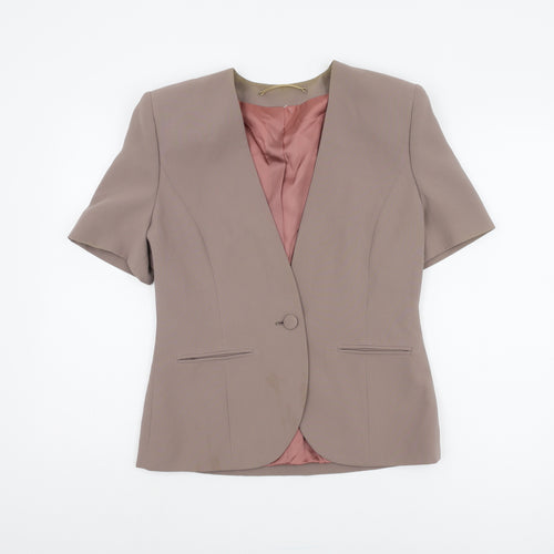 Debenham & Freebody Women's Brown Blazer Size 12