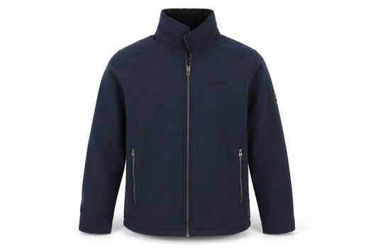 Front view of Regatta Men's Blue Basic Jacket, S, Outdoor Casual
