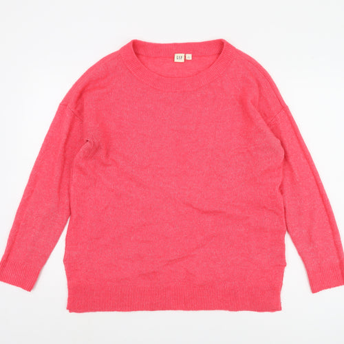 GAP Women's Pink Pullover Jumper, Size M