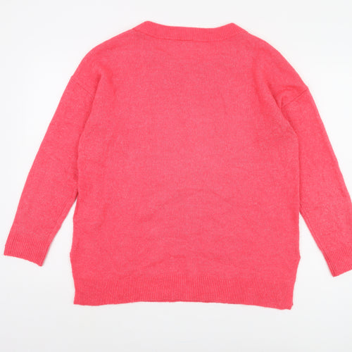 GAP Women's Pink Pullover Jumper, Size M