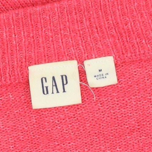 GAP Women's Pink Pullover Jumper, Size M