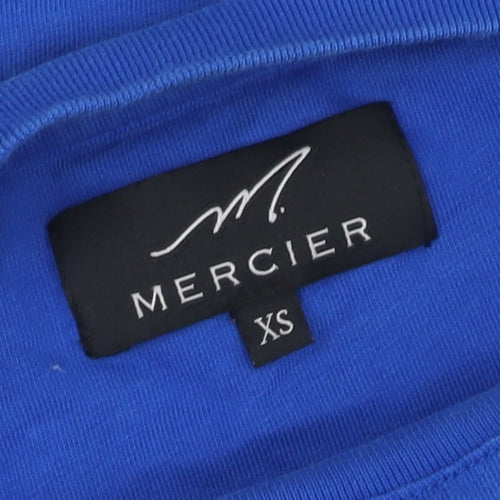 Mercier Men's Blue XS Crew Neck T-Shirt