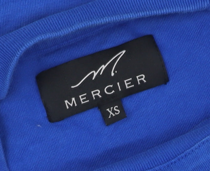 Mercier Men's Blue XS Crew Neck T-Shirt