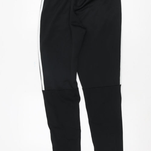 Adidas Boys Black Jogger Trousers, Size M, Sportswear