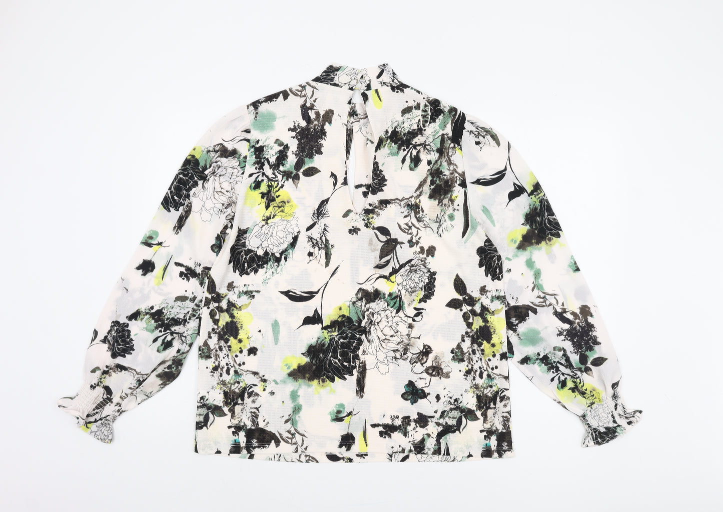 Next Women's Multicoloured Floral Blouse, Size 14, Casual Style