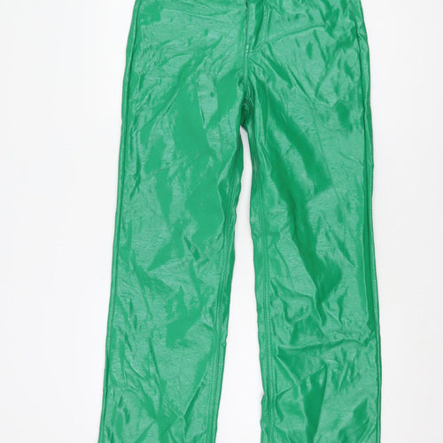 JJXX Women's Green Straight Trousers S