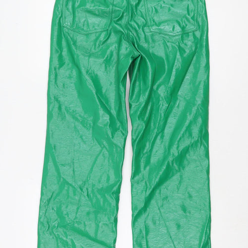 JJXX Women's Green Straight Trousers S