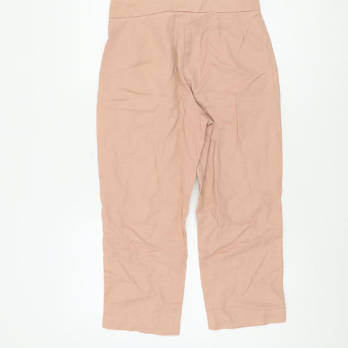 Marks and Spencer Women's Beige Trousers Size 8