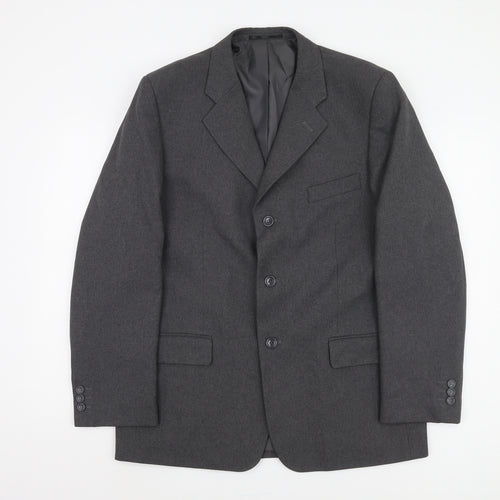Lincroft Men's Grey Blazer Jacket 40 R Business