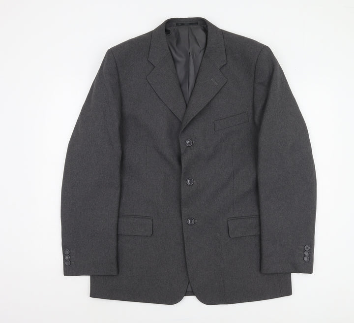 Lincroft Men's Grey Blazer Jacket 40 R Business