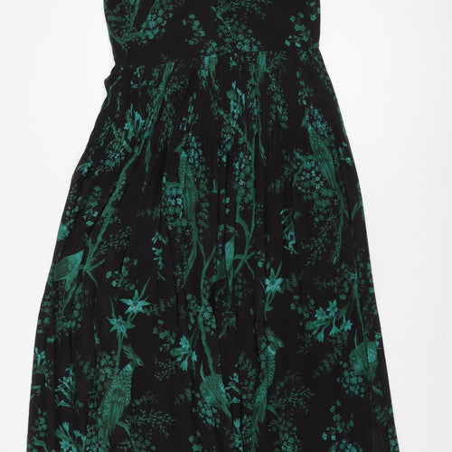 Next Women’s Multicoloured Midi A-Line Dress, Size 12