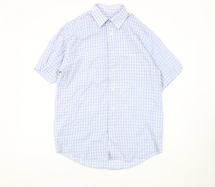 Wolsey Men's Multicoloured Check Short Sleeve Shirt S