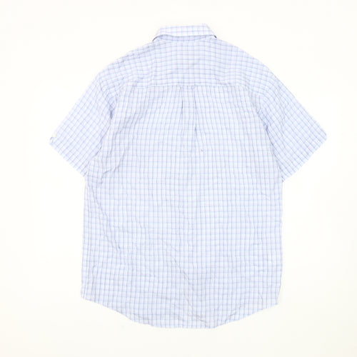 Wolsey Men's Multicoloured Check Short Sleeve Shirt S