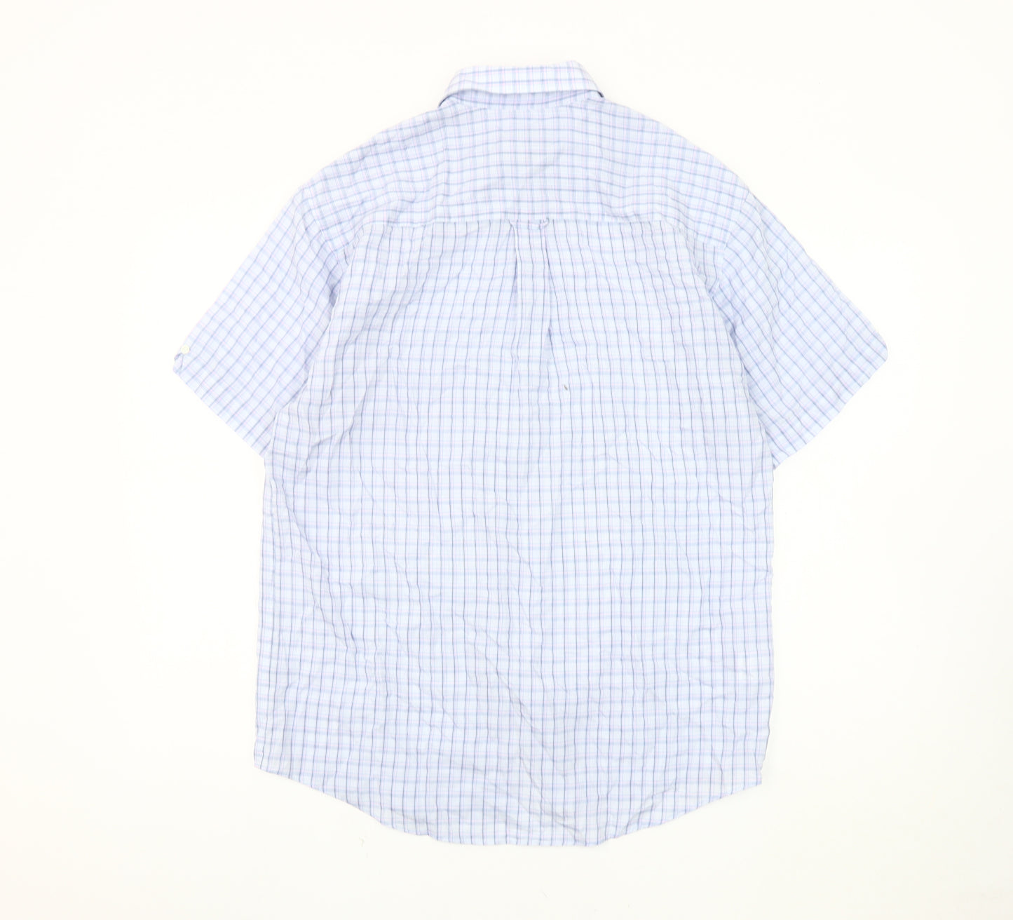 Wolsey Men's Multicoloured Check Short Sleeve Shirt S