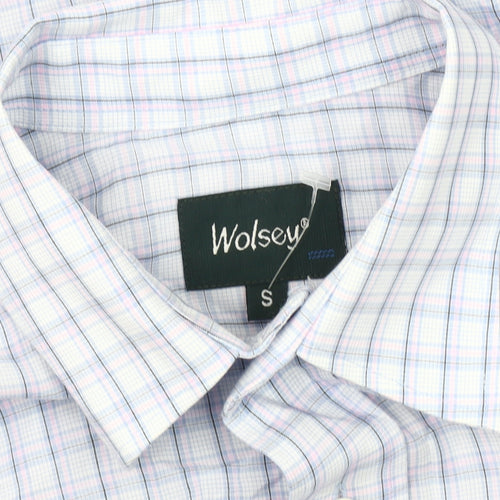 Wolsey Men's Multicoloured Check Short Sleeve Shirt S